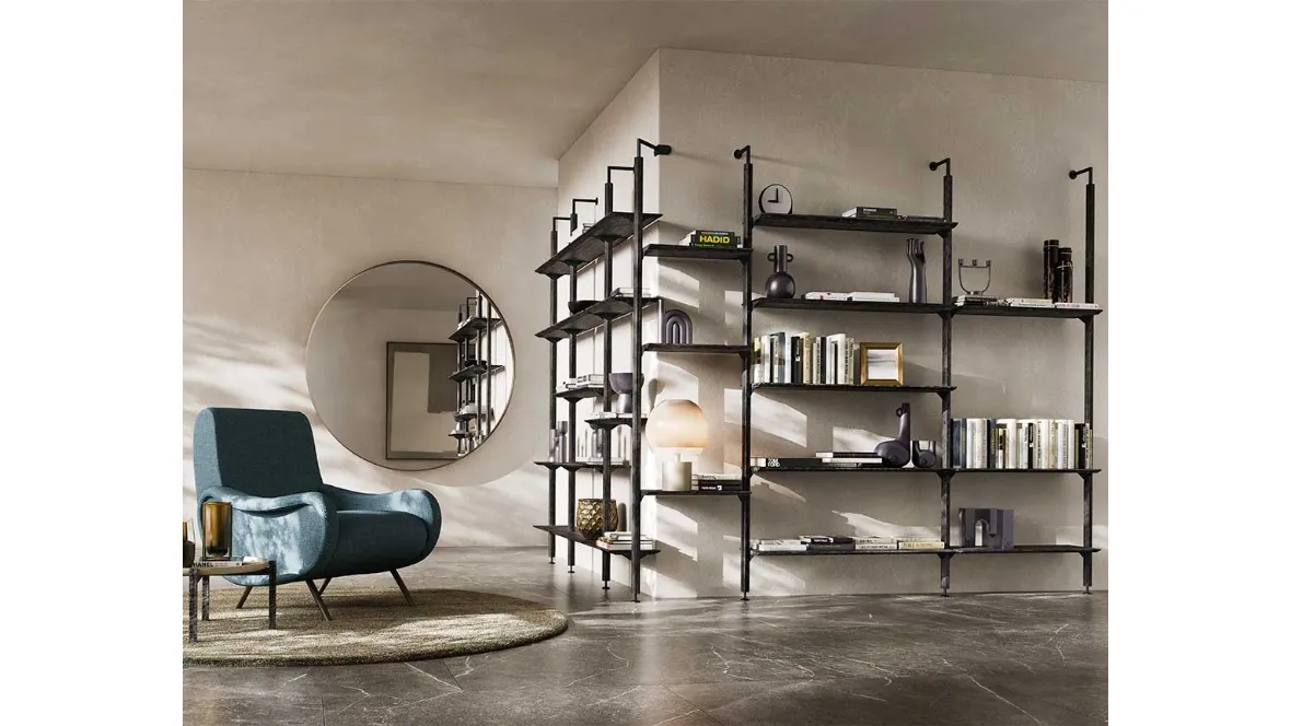 Libreria componibile Octagon di Pacini e Cappellini