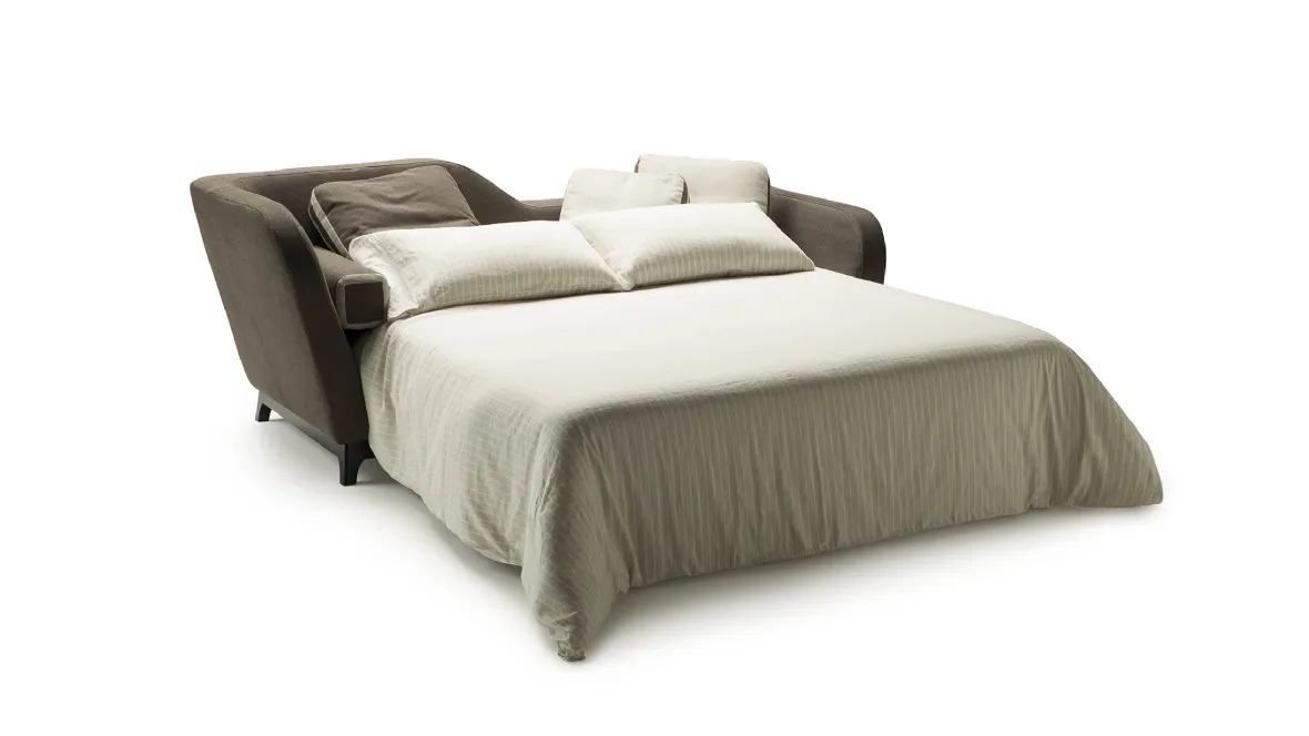 Divano letto in tessuto Jeremie Evo di Milano Bedding